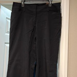 Lane Bryant Lafayette flare leg slacks